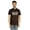 Brown, variant on Inkmeso "Dad of Twins" Graphic Tshirt Cotton Jersey Half Sleeve Shirt for Dads