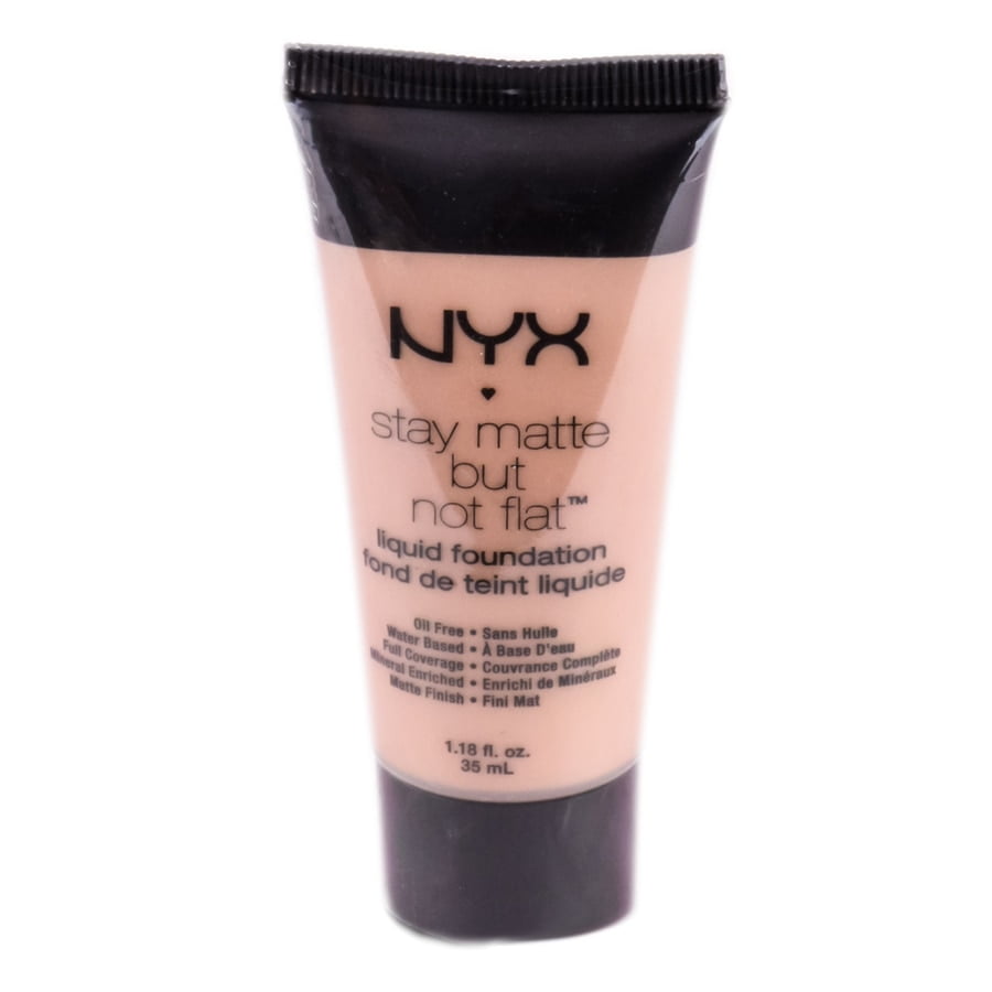 NYX Stay Matte But Not Flat Liquid Foundation (Color : SMF 17 - Warm) -  Walmart.com