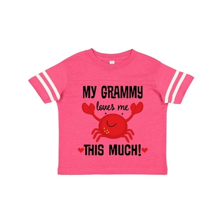 

Inktastic Grammy Loves Me Grandchild Gift Toddler Boy or Toddler Girl T-Shirt