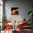 thumbnail image 2 of ZHONGYUTONG Coffee Canvas Wall Art Coffee Cup Bean Picture Kitchen Painting Dining Room Decor Artwork Framed (12.00" x 12.00"), 2 of 5