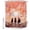 Orange, variant on Abstract Landscape Shower Curtain for Bathroom, Mountain Peaks Hills Sun Boho Waterproof Cloth Fabric Bathroom Accessories Set with 9 Rust Proof Plastic Hooks, 36"x72"