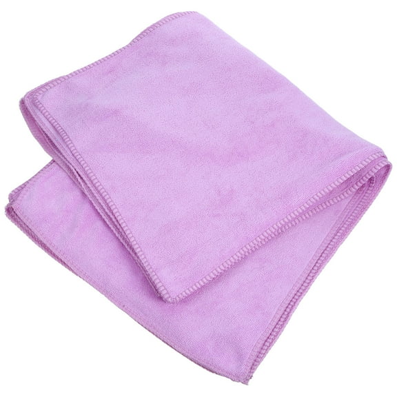 BESTYASH 5pcs Scratch-free Cleaning Cloth Cloth Purple For Car Maintenance