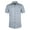 Dots Gray, variant on Men's Regular Fit Short Sleeve Dress Shirt Premium Polka Dot Prints Button Down Casual Shirts 3XL