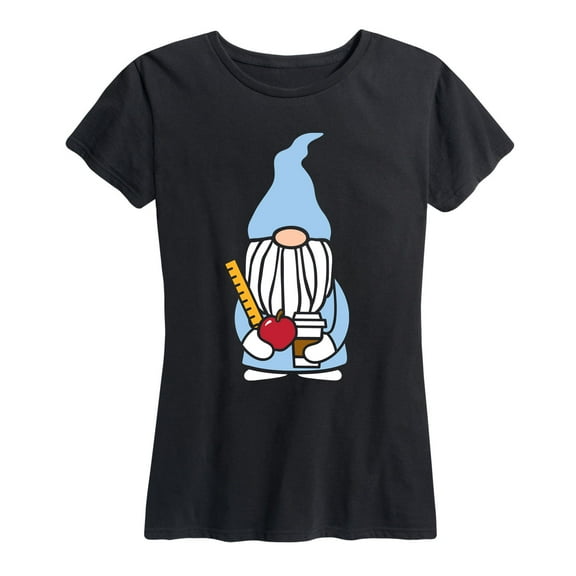 Instant Message - Teacher Gnome - Women's Short Sleeve Graphic T-Shirt