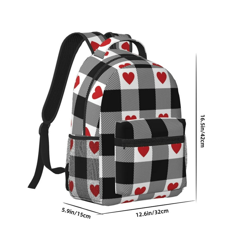 Buffalo plaid backpack purse new arrivals
