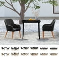 thumbnail image 3 of vidaXL Patio Dining Set Outdoor Dining Set Table and Chair Set for Garden, 3 of 33