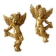 thumbnail image 3 of Estatua de ángel querubín para colgar en la pared, decoración de pared de 5,7 pulgadas de alto, figura angelical encantadora para dormitorio, baño,, 3 of 9