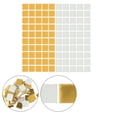 thumbnail image 5 of 100PCS 20X20MM Disco Boule Verre Miroir Autocollants Autocollant Mural, 5 of 5