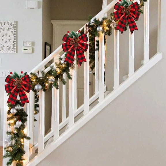 Handmade Velvet Hem Ribbon Bowknots - Festive Christmas Tree Decoration Bows, Soft Velvet Bow Ornaments for Holiday Home Party Decor, Versatile Decorative Bowknots