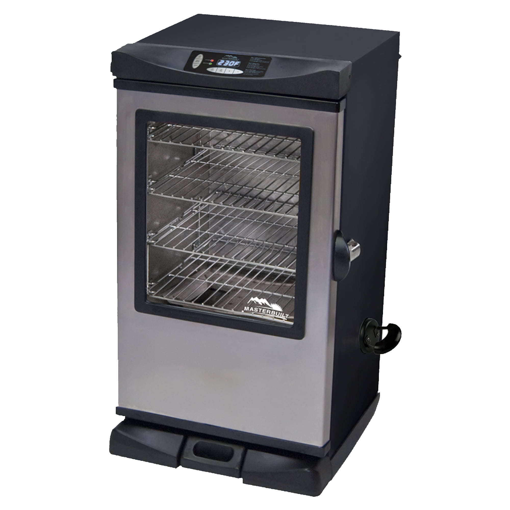Masterbuilt 20077515 Front Controller Electric Smoker with Window and