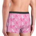 thumbnail image 3 of Fotbe Breast Cancer Awareness (3) Men’s Total Support Pouch Boxer Briefs, X-Temp Cooling, Moisture-Wicking Underwear, Regular, Long-leg and Trunk-Large, 3 of 6