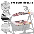 thumbnail image 5 of HELLHERO Cow Flower Easy to Clean Walker Rollator Seat Back Cover Seat & Back Cover with Stain Proof Walker Protection Streets and Indoor Outdoor Holiday, 5 of 7