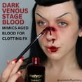 thumbnail image 4 of Maquillaje Fake Blood Mehron Stage Blood, comestible, 473 ml, venoso oscuro, 4 of 6