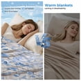 thumbnail image 2 of Blue Brown Forest Cooling Blanket, Lightweight Breathable Summer Throw Blanket with Double Sided Cold Effect, Modern Oil Painting Art Picnic Beach Blankets Bed Sheet for Hot Sleepers 30"x40", 2 of 8