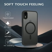iPhone XR Phone Case, BENTOBEN Phone Case iPhone XR Magnetic Case Compatible with Mag-safe Translucent Matte Slim Shockproof Anti-Fingerprint Anti-Scratch Cover for iPhone XR 6.1