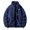 Dark Blue, variant on Men's Casual Corduroy Bomber Jacket Winter Puffer Quilted Lined Warm Full Zip Mock Neck Windproof Coat for Work Travel Hiking with Pockets, Beige, XL