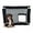 Black, variant on Porta Gate Travel Collapsible & Adjustable Folding Pet Cat Dog Gate, Khaki - One Size