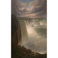 thumbnail image 3 of Ferdinand Richardt 16x24 Black Modern Framed Museum Art Print Titled - Niagara&nbsp;Falls (ca.&nbsp;1860), 3 of 5