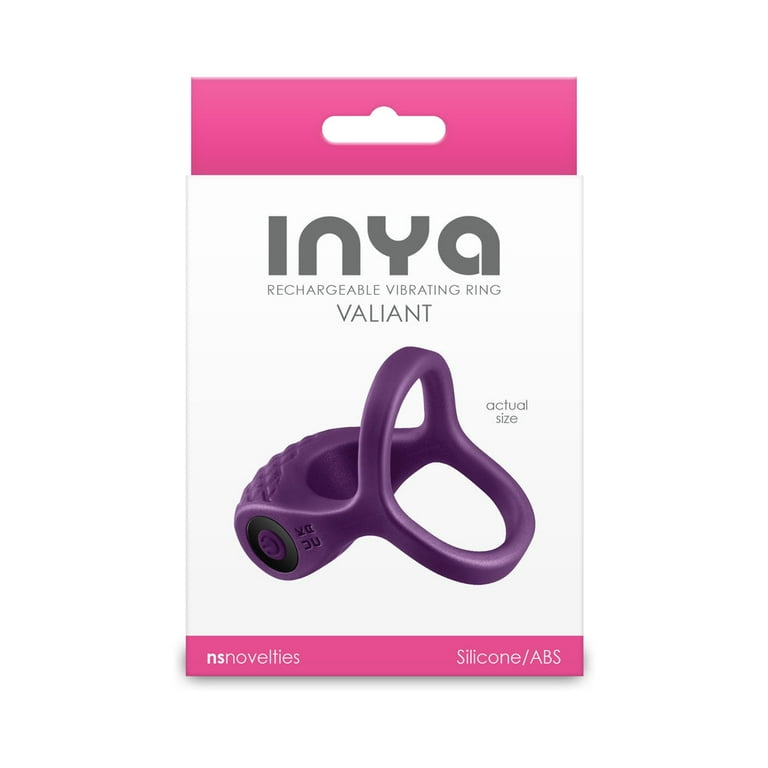 NS Novelties Inya Valiant Rechargeable Silicone Vibrating Penis Ring, Purple - Walmart.com NS Novelties Inya Valiant Rechargeable Silicone Vibrating Penis Ring, Purple - Walmart.com