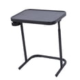 thumbnail image 1 of Overbed Table, Folding Laptop Computer Table 3 Levels Height Adjustment Spacious  for Bedroom, 1 of 7
