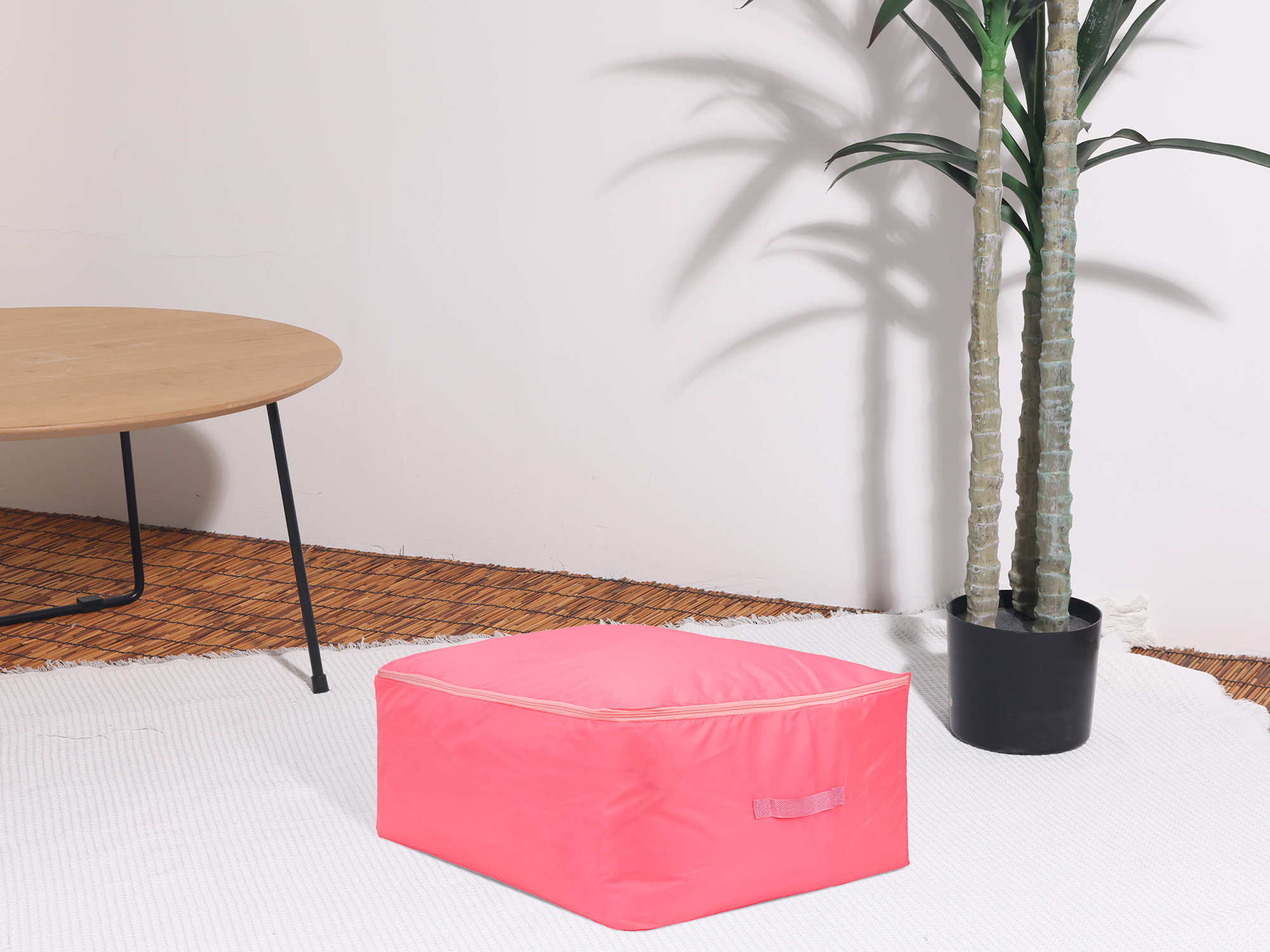 Unique Bargains 1 Pack Clothes Storage Bags Moving Bags Pink 27.5*19.5*12in
