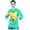 Blue Leonardo, variant on Teenage Mutant Ninja Turtles Long Sleeve Costume Green T-Shirt & Eye Mask