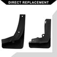 thumbnail image 4 of Guardabarros frontales y traseros únicos compatibles para Mitsubishi Eclipse Cross 2018-2023, 4 of 6