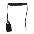 thumbnail image 1 of EDCmolle Cordón Multifuncional Cuerda Elástica Antipérdida Cuerda Pistola Resorte Ventilador Al Aire Libre (Negro) (Negro), 1 of 8
