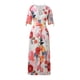 thumbnail image 4 of Vestido de terciopelo con cuello alto, manga larga y bolsillos para mujer - Corte holgado informal, poliéster, para uso diario - Tallas S-XXL, 4 of 7