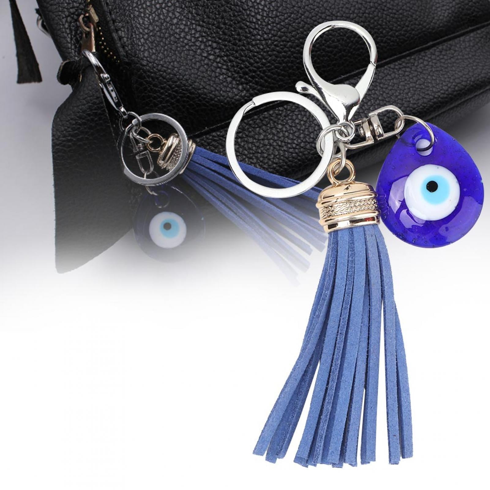 Turkish Blue Evil Eye Beads Lucky Crystal Keychain Details about   Pack of 3 FREE SHIPPING 