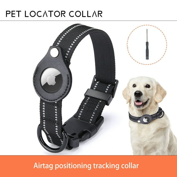 Pour Apple Airtag Pet Dog Cat Étui De Protection Réglable Collier De Suivi  F