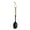 B, variant on Shoreew Silicone Cooking Spoon for Nonstick Cookware Heat Resistant Spatula Spoon Slotted Spoon Scraper Kitchen Utensils for Stirring Scooping Serving