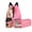 Pink, variant on URSOFINE Sports Backpack with Wet & Toiletry Bags, 17" Breathable Mesh Drawstring Gym Bag for Men Women, Daypack for Swimming, Basketball, Beach, Workout, Hiking & Travel