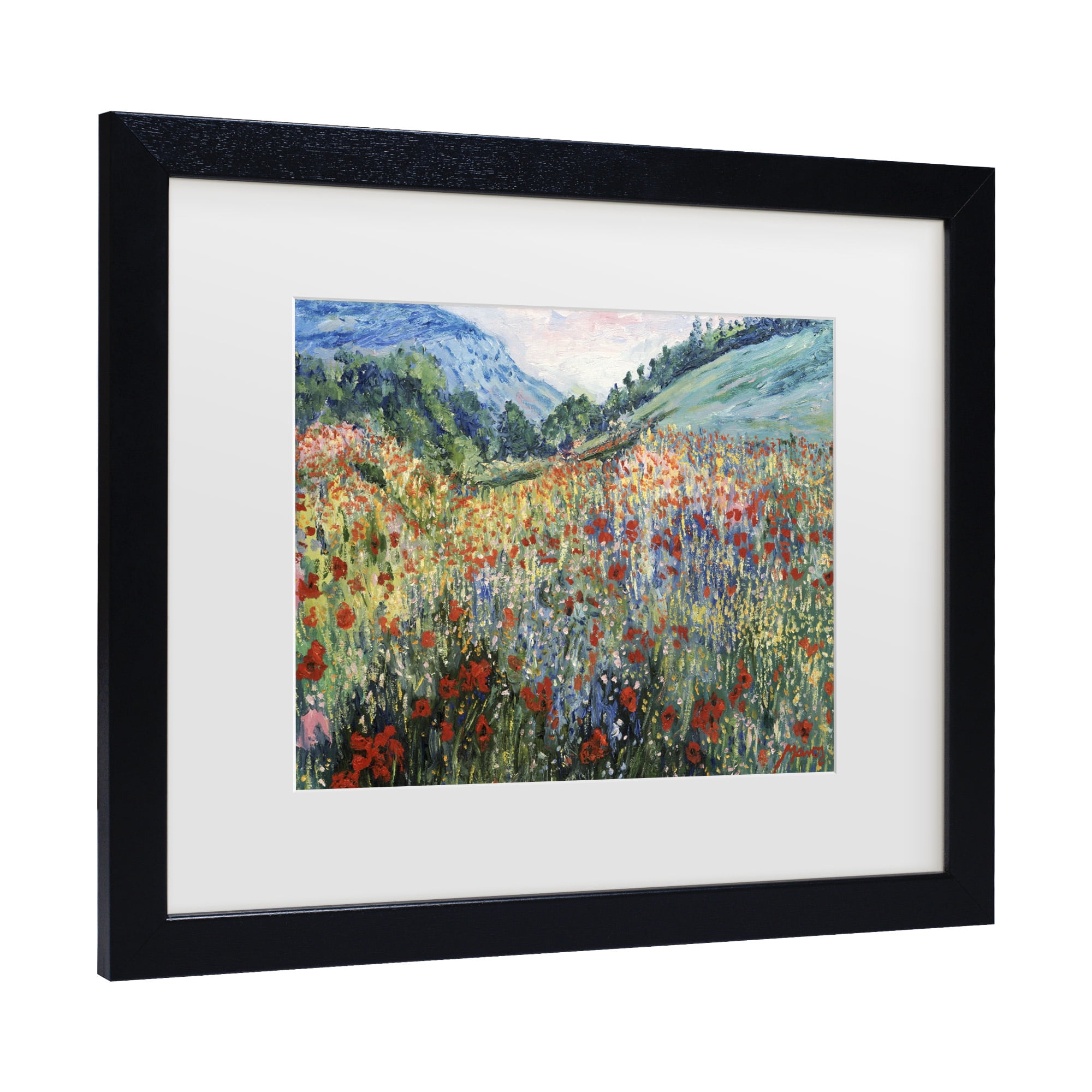 Trademark Fine Art 'Field of Wild Flowers' Canvas Art by Masters Fine Art