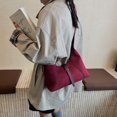 thumbnail image 3 of Sunyeur Womens Vintage Faux Suede Shoulder Bag, Trendy Dumpling Crossbody Handbag Hobo Bag Commuter Satchels, 3 of 8