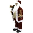 thumbnail image 4 of Northlight Holly Berry Santa Claus with Presents Christmas Figure - 36", 4 of 7