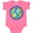 Hot Pink, variant on Inktastic World Down Syndrome Day March 21 with Planet Earth Boys or Girls Baby Bodysuit