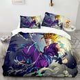 Anime Dragon Ball Bedding Set Double Size Bed Cover Cartoon Duvet Cover