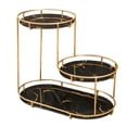 thumbnail image 4 of jifeng Multifunction Freestanding Counter Top Storage Holder Tray Rack Bathroom Storage black, 4 of 5