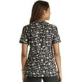 thumbnail image 5 of Cherokee Prints Scrubs Top For Women V-Neck Print CK671, 5 of 5