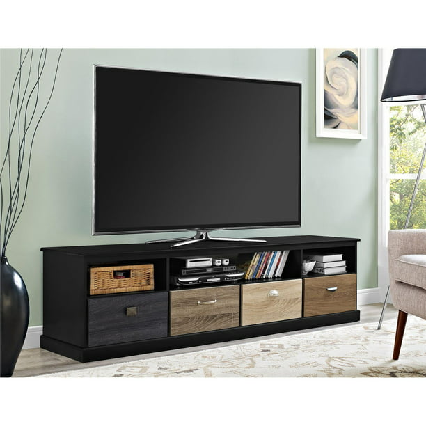 Ameriwood Home Mercer 65" TV Console with Multicolored ...