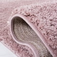 thumbnail image 5 of SAFAVIEH August Bronte Solid Plush Shag Area Rug, Pink, 2' x 8', 5 of 10
