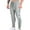Gray, variant on HBYJLZYG Mens Sweatpants, Drawstring Elastic Waist Jogger Pants With Multi Pockets Fitted Skinny Trousers Solid Casual Sport Pants