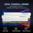 thumbnail image 3 of Memoria RAM DDR4 16 GB (2 x 8 GB) 3200 MHz CL16 1,35 V XMP2.0, 3 of 9