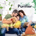 thumbnail image 4 of 4 Pack Bamboo Charcoal Air Purifier Bags 200 Grams Each - Activated Charcoal Odor Absorber for Car, Pets & Closet - Natural Freshener for , Eco-Friendly & Reusable Charcoal Bags (Fresh Colors), 4 of 4