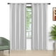 thumbnail image 1 of Cortinas Blackout Blancas, Juego de 2 Paneles, 52x84 Pulgadas, Cortinas Blackout con Bolsillo para Barra, Cortinas Térmicas Aislantes para Ventanas, Calor de Verano, Cortinas Sólidas con Privacidad A, 1 of 7