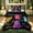 Black, variant on meiyoeat Dinosaur Animals Twin Comforter Sets for Kids Boys, Jungle Scene Bedding Set for Bedroom, Green, Black Reversible, 2 Pieces