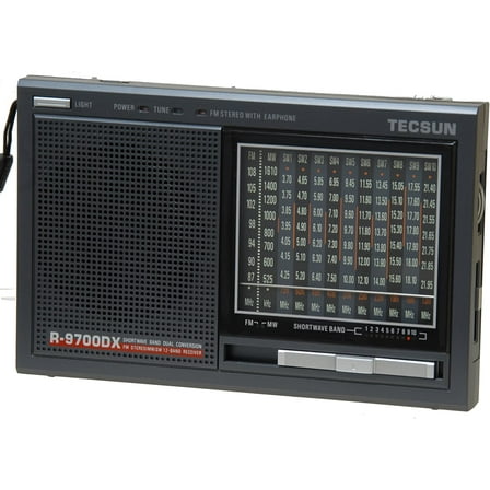 TECSUN R9700DX 12-Band Dual Conversion AM/FM Shortwave Radio
