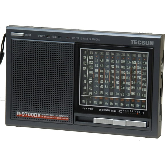TECSUN R9700DX 12-Band Dual Conversion AM/FM Shortwave Radio