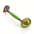 thumbnail image 2 of Cortador de frutas triturador de aguacate 3 en 1 multifuncional fácil de usar agarre cómodo cortador y pelador de aguacate suministros de cocina, 2 of 5